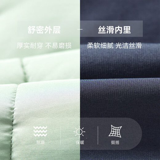 Duojia Boys' Cotton Clothes Winter Versatile Color Matching Hooded Loose Tops Thick Padded Children's Casual Sports Warm Jackets