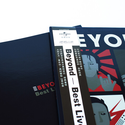 Beyond 乐队 《Best Llive》现场 LP黑胶唱片 限量全新正版经典歌曲 12寸33转