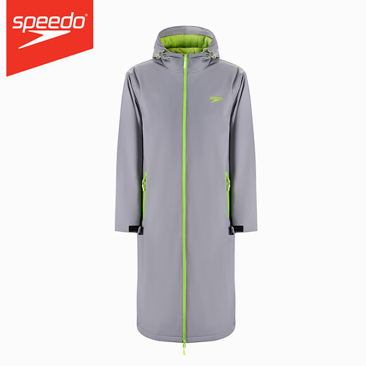 Speedo children's water-proof cotton clothing for teenagers waterproof and windproof autumn and winter training warm team clothing 25-26 new Qiji red red 140