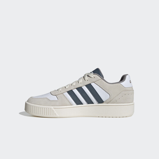 Adidas small sawtooth D-PAD CLASSIC American high-style basketball style sneakers for men and women Adidas white/relic blue/brown 42