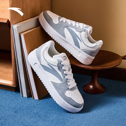 ANTA Easy | Men's and Women's Men's and Women's Sneakers Thick-soled White Shoes Casual Shoes Lightweight and Versatile Sports Shoes