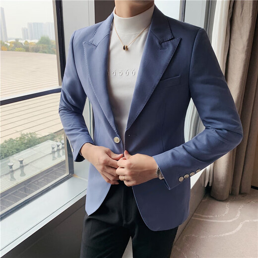 S MAX MARAlKR white suit jacket for men 2025 new Korean style trendy high-end business casual slim men's suit white 2XL