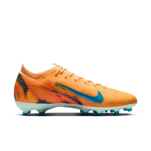 Nike Mercurial Series Mbappe Men's Low-top AG Football Shoes Winter NIKE VAPOR 16 PRO FQ8690 801 Light Melon Orange/Peacock Blue/Igloo Blue 41