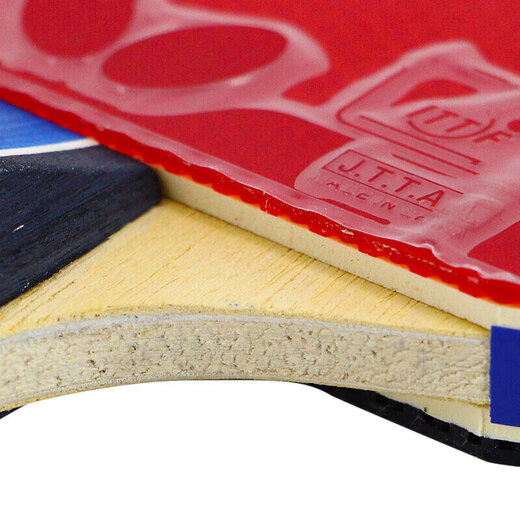 蝴蝶D5乒乓球拍单拍(含拍套)横拍进攻结合弧圈双面阿尤斯反胶