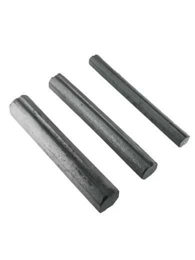 Manganese-zinc ferrite magnetic rod high-frequency welding rod high-power medium wave radio antenna inductor coil slotted magnetic rod 4*10 cylinder 5 pieces