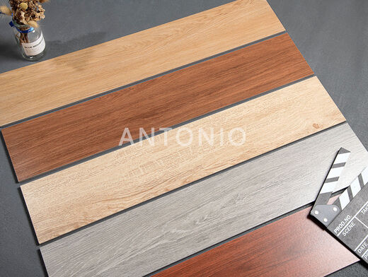 Pupan wood grain brick 150x800 Japanese-style wood color 200x1000 bedroom floor tiles 15839 150x800