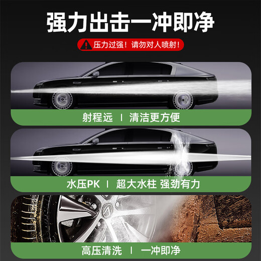 WEILAN high pressure car wash machine household portable car wash pump 220v high power cleaning machine artifact basic