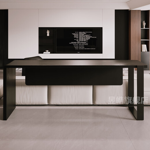 Yuhao living room light luxury bar high table home solid wood long table dining table partition bar desk with carbon steel baffle size and color support customization