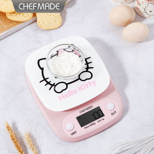 Xuechu electronic scale scale food small baking tool KITTY cat genuine kitchen scale electronic scale KT7128