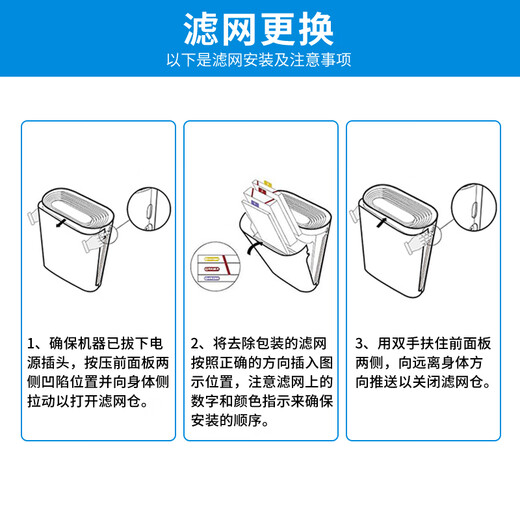 Green dust adapted honeywell Honeywell air purifier KJ300F/KJ305FKJ310FKJ370F/PAC35M filter element filter set second layer + third layer