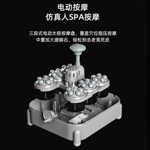 Mrs. Monkey Foot Bathtub Electric Foot Bath Heated Fully Automatic Massage 2025 Practical Foot Basin Intelligent Constant Temperature Over-the-Knee Therapy Home Birthday Gift Gift for Parents Flagship Model 6-Segment Simulated Roller Massage + Thermal Cutoff Body Overheating Protection + Shower Birthday Gift for Mom, Dad, Ladies and Elders Practical High-end Health Care