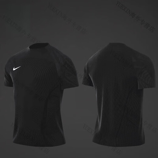 耐克（NIKE）Dri-FITADV比赛训练球衣短袖印号团购组队服DR0668-100 DR0668-010 黑色 现货秒发 S (165/84A)