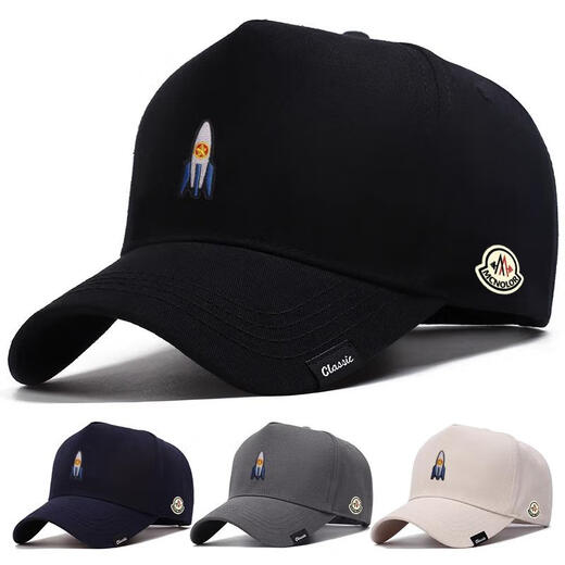 Mongolian piano new baseball cap for men and women, same style peaked cap, fashionable and versatile sun hat, breathable, sporty, loose, versatile and warm, khaki