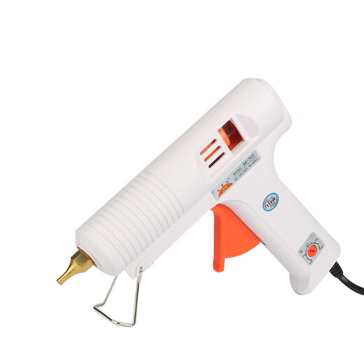 Yunqige hot melt glue gun adjustable temperature constant temperature Sanx 110w electric melt gun large glue stick glue strip factory household DIY tool temperature regulating glue gun + (10 glue strips)