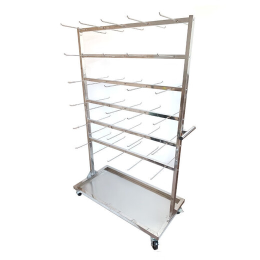 Aoyanlai stainless steel smt hanging material truck material turning material rack PCB turnover storage vehicle disassembly model Customized Specifications Private shooting does not ship