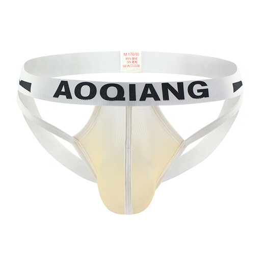 Lici men's underwear men's belt fashion mesh sexy comfortable trendy men's double thong belt thong 87 black S (1'9 2'2)