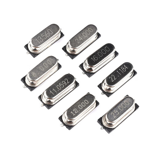 8M11.0592M12M13.56M16M22.118M24/25M SMD 49SMD type passive crystal oscillator crystal 11.0592M SMD crystal oscillator (10 pieces) No Specifications