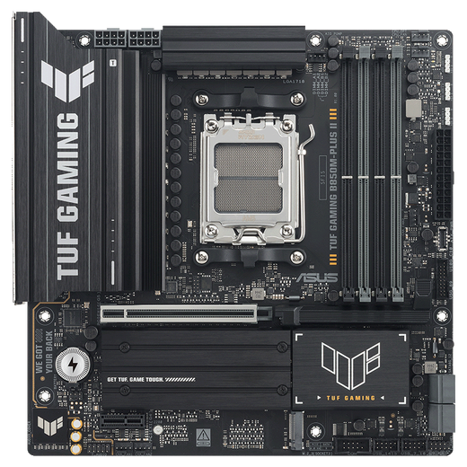 ASUS TUF GAMING B850M-PLUS II heavy gunner motherboard CPU 7800X3D/9800X3D/9600X (AMD B850/socket AM5)