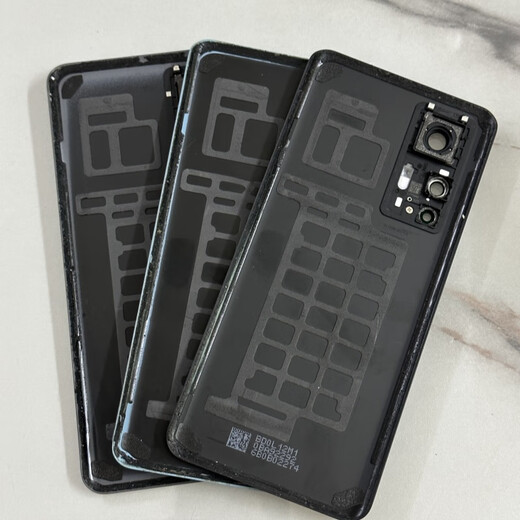 Suitable for Redmi K50ultra back cover original disassembly k50 version disassembly glass back case battery cover K50ultra version disassembly back cover silver 9 new belt