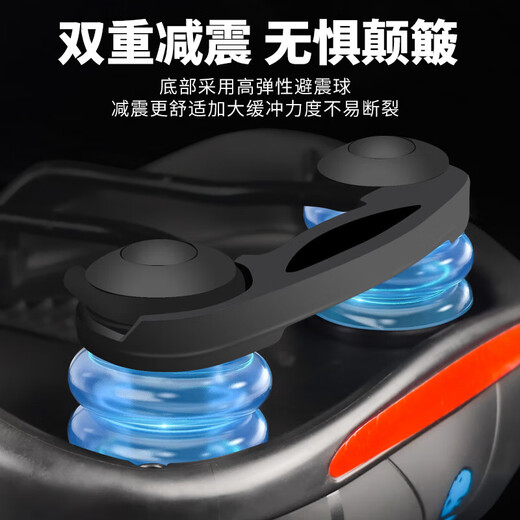 Bicycle seat cushion, ultra-soft saddle, thickened, comfortable and shock-absorbing mountain bike universal bicycle seat riding accessories blue-shock-absorbing ball style