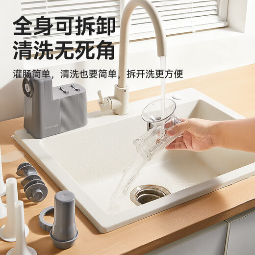 Double gun (Suncha) sausage enema machine household manual sausage enema machine food grade can sausage sausage casing tool sausage machine artifact