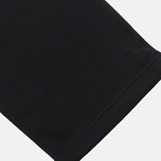 Nike (NIKE) men's pants 2025 winter new black sports pants loose straight pants knitted trousers IM8324-010 M