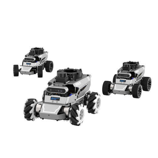 Huaner ROS2 robot ROSOrin multi-modal AI large model 3D depth vision SLAM mapping navigation voice interaction Jetson nano Raspberry Pi smart car three-in-one chassis standard version Jetson Nano (4G)