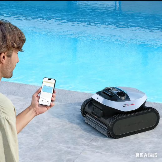 Zhuimi z1pro smart pool underwater swimming pool cleaning robot sewage suction fully automatic wireless operation can be exported z1