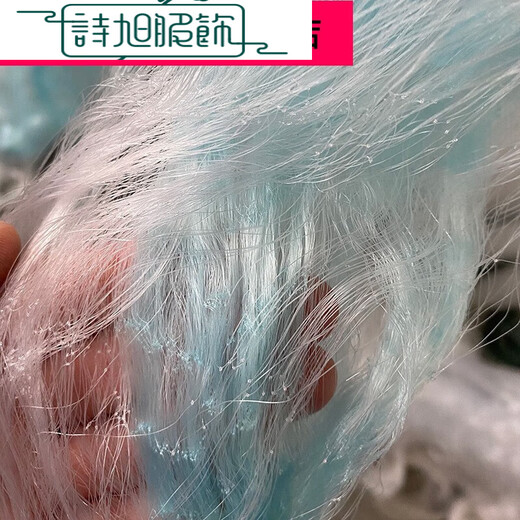 Sticky fish net, fishing net wire mesh, three-layer fish net, hanging net, single-layer white strip floating net, small fish, crucian carp, silver carp, hanging sub-sunken net, three-layer sunken net, 4 fingers, 50 meters long, 1.2 meters high