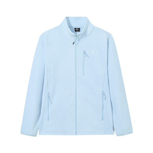 Tuoluzer jacket fleece liner fleece men's spring and autumn stand collar front chest zipper pocket thermal jacket