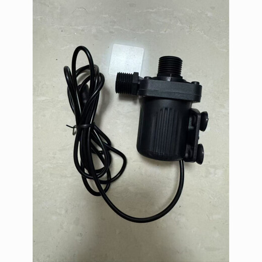 12V brushless motor submersible pump high temperature resistant DC circulating water pump special water pump national standard 12V male plug water pump