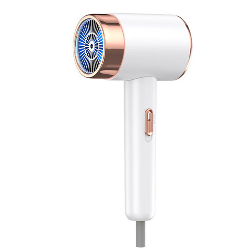 小米同款通吹风机速干家用静音负离子护发大功率大风力学生宿舍便携高转速吹风筒 极光银-水润负离子12万转彩盒款