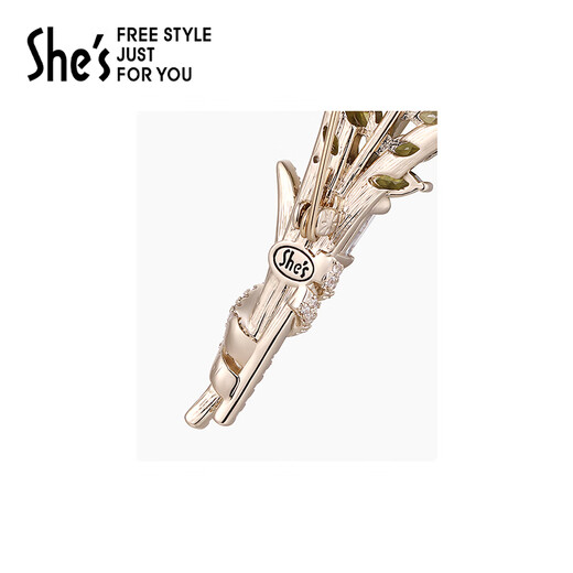 She s Qianzi autumn and winter new product Van Gogh picking up wheat ears high-end women's brooch corsage light luxury pin accessories birthday gift