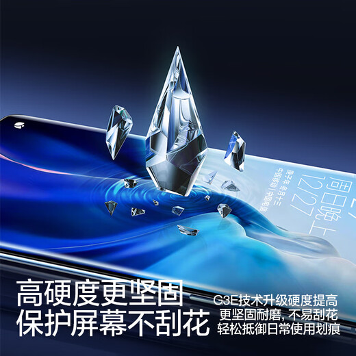 Flash Magic is suitable for Xiaomi 15pro tempered film ultrasonic uv light-solid film full screen coverage glass texture ultra-clear explosion-proof anti-fingerprint protective film upgraded version | UV light-solid film 1 piece + artifact Xiaomi 15pro ultrasonic unlock