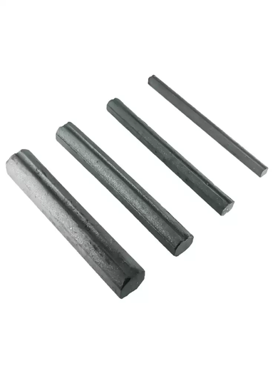 Manganese-zinc ferrite magnetic rod high-frequency welding rod high-power medium wave radio antenna inductor coil slotted magnetic rod 4*10 cylinder 5 pieces
