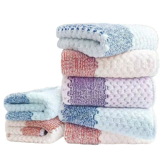Daily small rags, dishcloth stripes, 5 pack, random colors