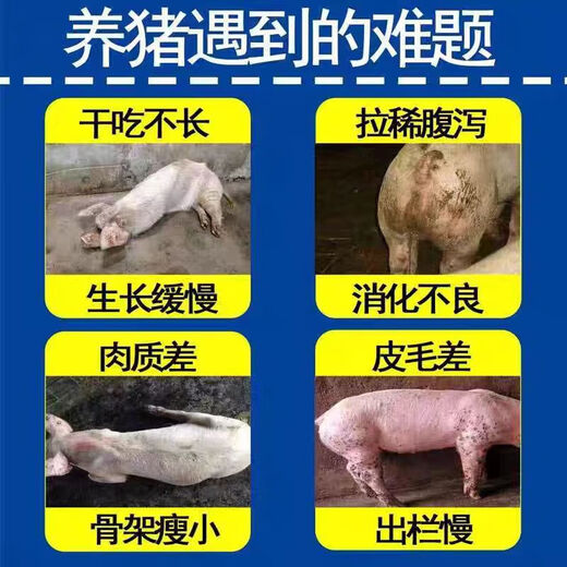 Yimutang Kaiweiwang feed additive for winter fattening, appetizer and intestinal conditioning 500g/bag Kaiweiwang 2 bags