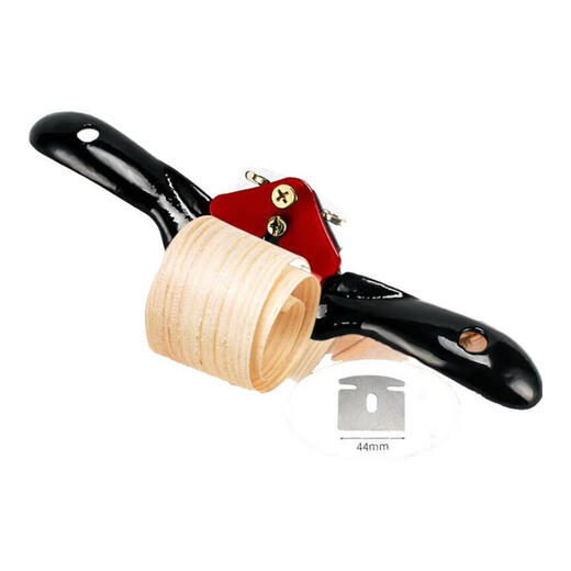Zhizhou woodworking planer woodworking bird plane hand planing woodworking planer tool collection edge trimming hand push plane blade 44mm red double wire bird plane
