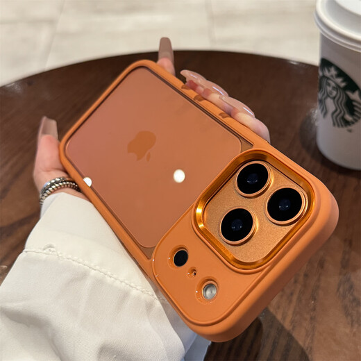 Yuning is suitable for Apple 17promax mobile phone case, new iPhone17 protective cover, transparent 17Air high-end anti-fall 17pro silicone soft-sided hard case for men and women, transparent white, high-transparent back panel-silicone soft-sided anti-fall iPhone 17 Pro Max