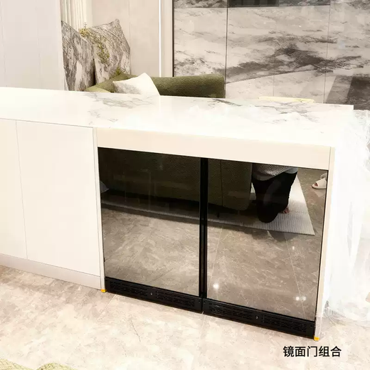 Zhong Zhangguo's seclusion and fame bar embedded wine cabinet constant temperature wine cabinet ice bar cigar cabinet tea beverage cabinet sideboard wine cabinet ice bar/fixed frequency