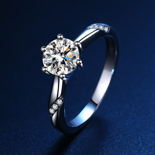 DRD color moissanite diamond ring 1 carat couple ring for a man and a woman to propose a wedding ring to give to girlfriend micro setting 1 carat diamond ring