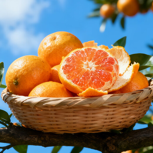 京鲜生 江西新余蜜桔 单果50-60mm 净重4.5斤 【精选家庭装】源头直发