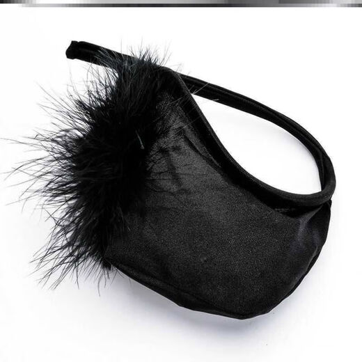 Shaobu one-line underwear wireless lining thong women's seamless underwear flat C-shaped underwear u-shaped one-piece B66-14 points men's black hairy one size