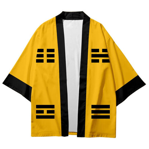 Shifansen (SHIFANSEN) Chinese style Bagua Taoist robe performance clothing Men's and women's casual clothes Hanfu ancient style cloak cardigan coat spring and summer clothing 3H35 vest XXS children's code contact customer service