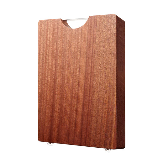 阎铁匠乌檀木整木菜板加厚实木切菜板案板面板家用砧板45*30*3cm