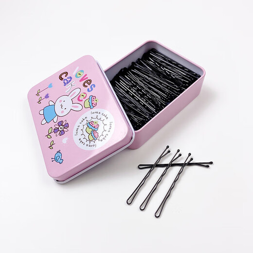 Ye Feili 100 wavy hairpins, one-word hairpins, invisible hairpins, bangs clips for adults and children, side clips, broken hairpins, hairpins