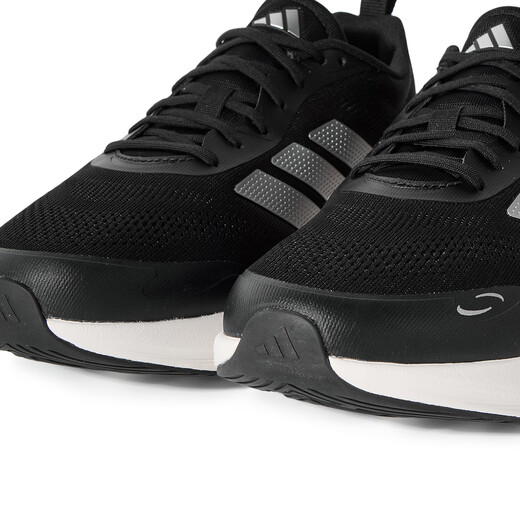 Adidas men's running shoes autumn and winter outdoor casual non-slip sports shoes No. 1 black/bright white/dark heather gray 42