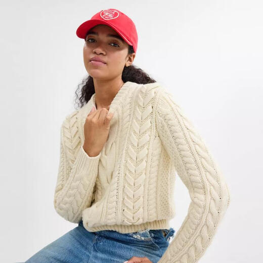 COACH Women's Hat Breathable Sun Shade Cotton Adjustable Outdoor Casual Baseball Cap Fashion Lode/Choke M/L