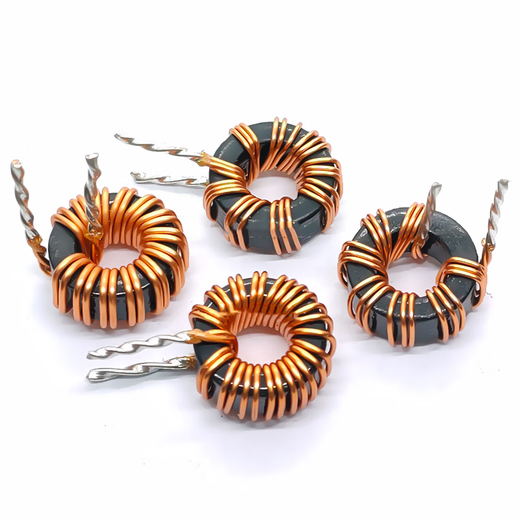 Hanshi Hengye Iron-silicon-aluminum inductor coil 100uH 0.7 wire 5A vertical/100 pieces