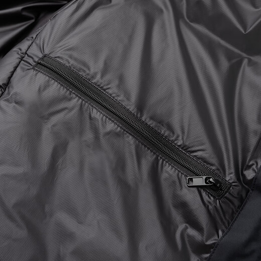 Mammoth Clion Men's and Women's Sports Outdoor Windproof, Water-Repellent, Breathable and Warm Hooded Goose Down Jacket Black Red Label M